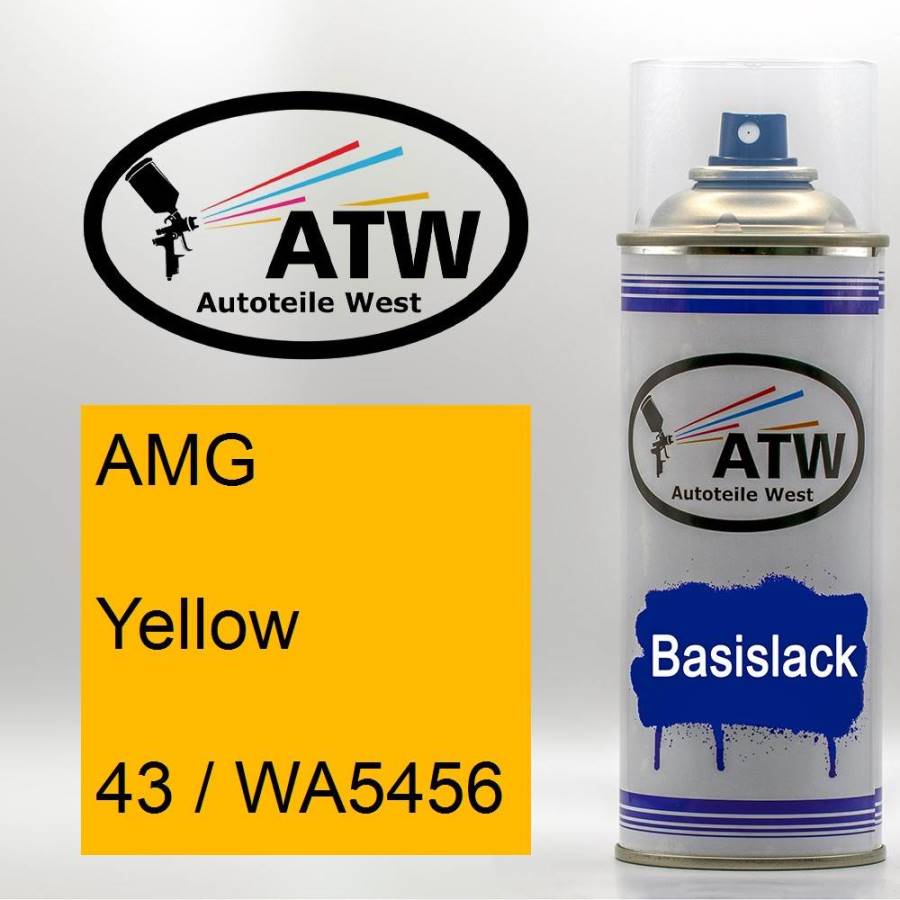 AMG, Yellow, 43 / WA5456: 400ml Sprühdose, von ATW Autoteile West.